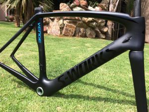 Carbon bicycle repairs and respraying